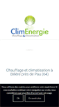 Mobile Screenshot of climenergie.com
